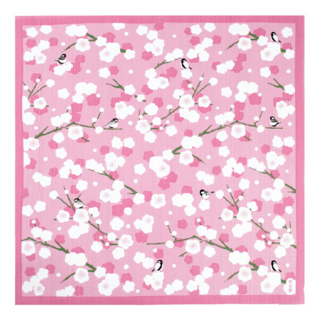 Furoshiki de doek met japans patroon