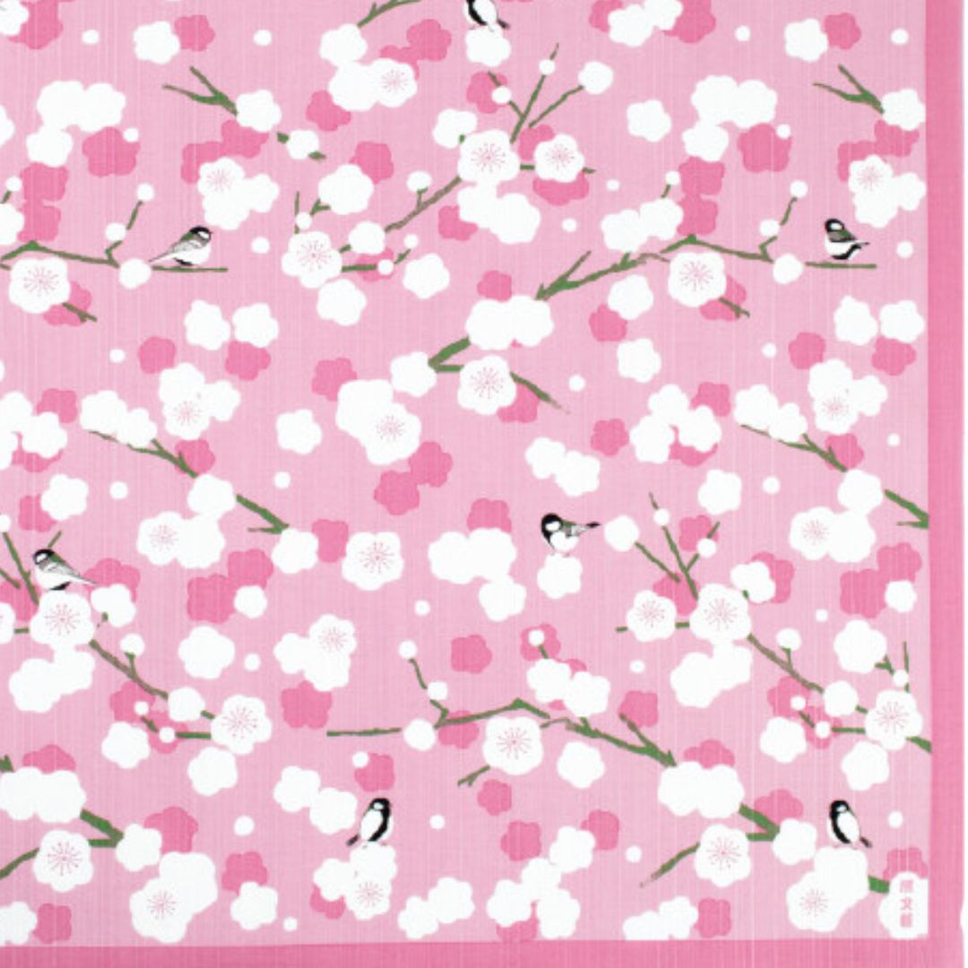 Furoshiki de doek met japans patroon