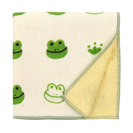 Hankachi Japans Handdoekje Kikker
