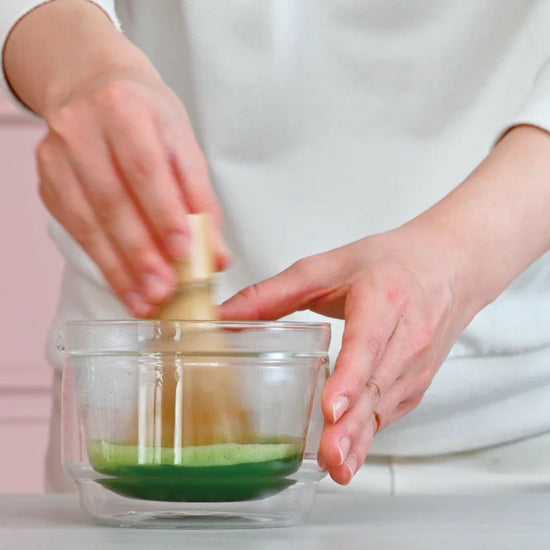 Japanse matcha accessoires voor thuisgebruik van Hario