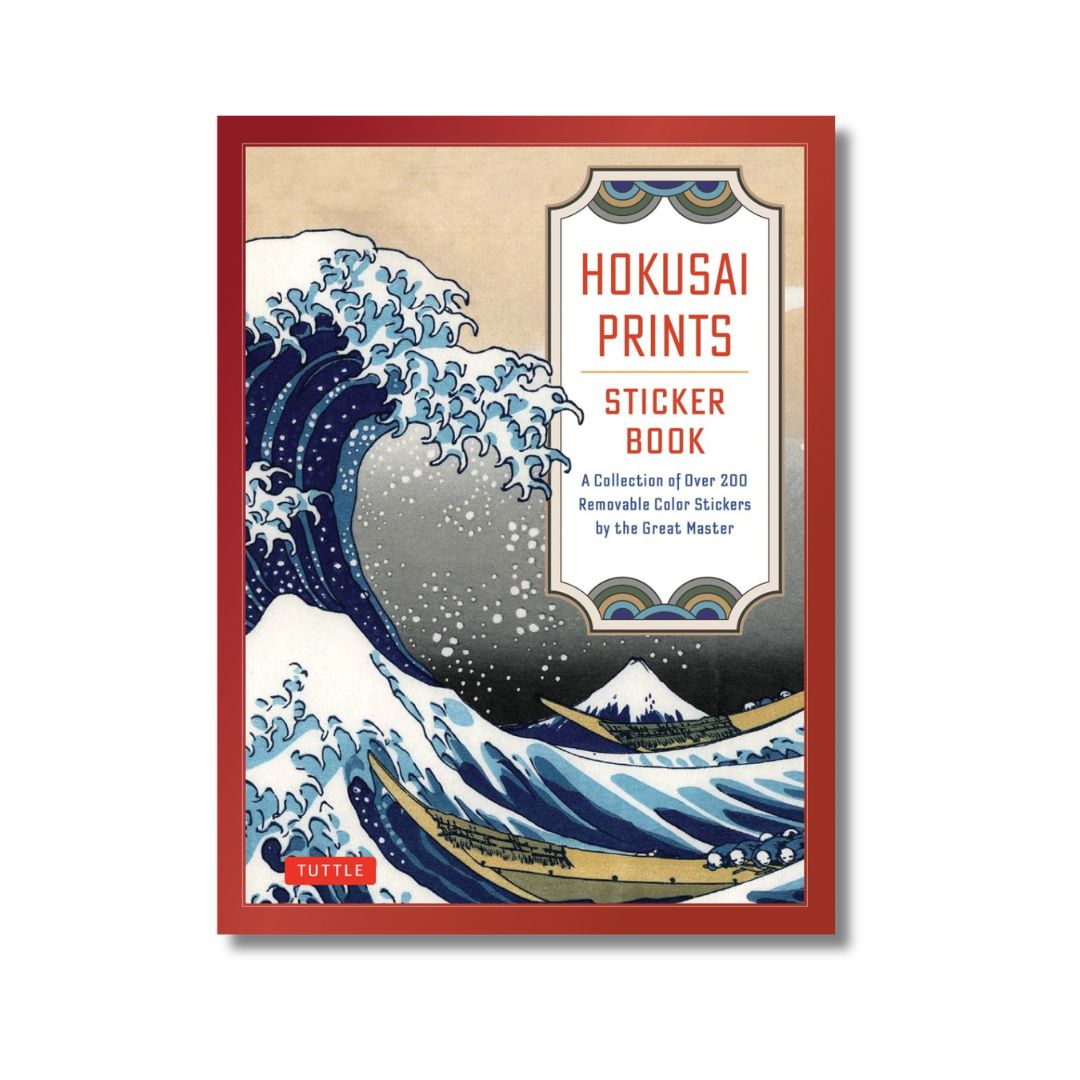 Hokusai Prints Stickerbook - Tuttle Publishing | Japanse Kunst Stickers