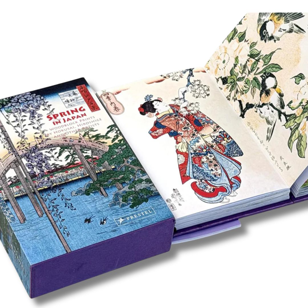 Spring in Japan - Woodblock Prints by Hokusai, Hiroshige and others