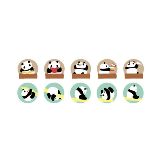 Japanse Flake Stickers Panda&