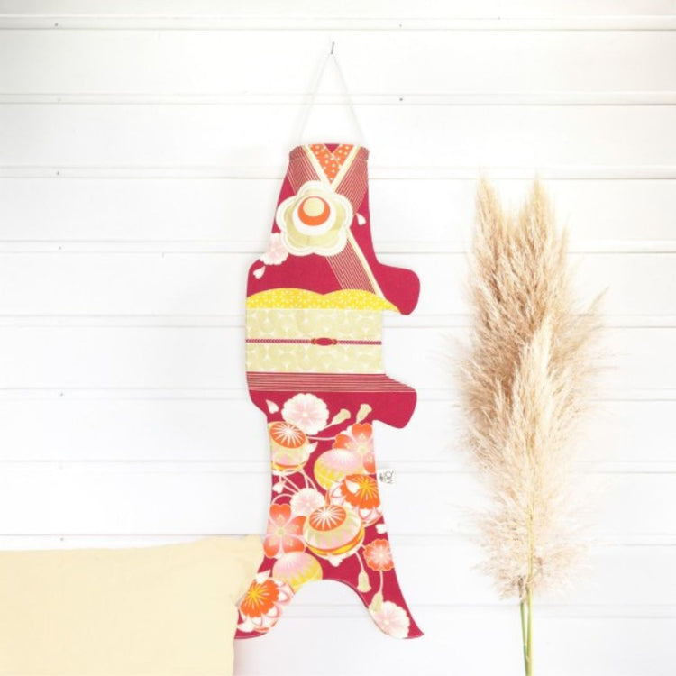 Koinobori karpervlag Kimono Lady 70cm