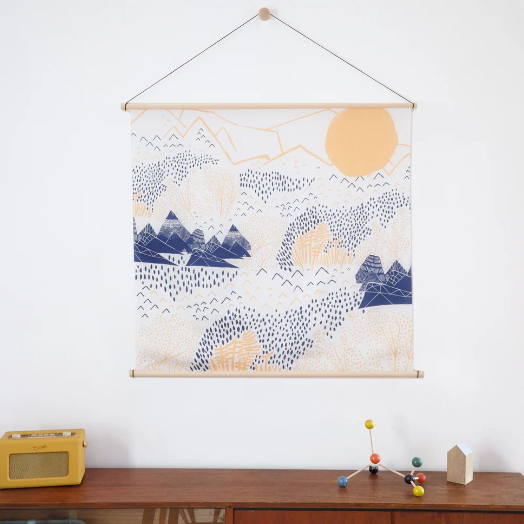 Furoshiki mountain blossom by Link Collective