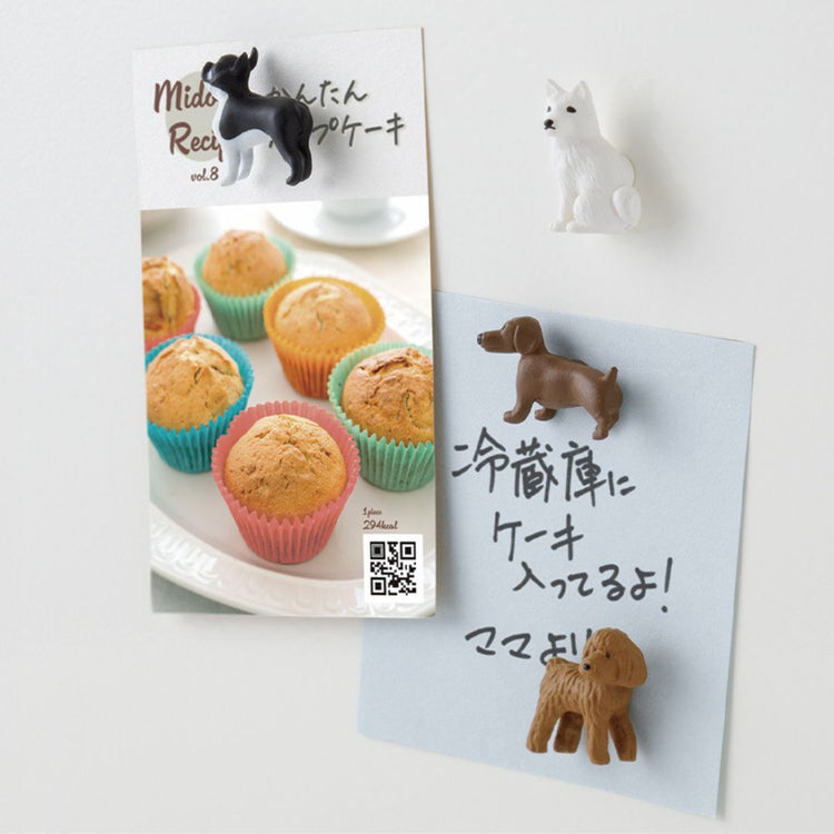 deze miniature magnets dogs zijn super kawaii
