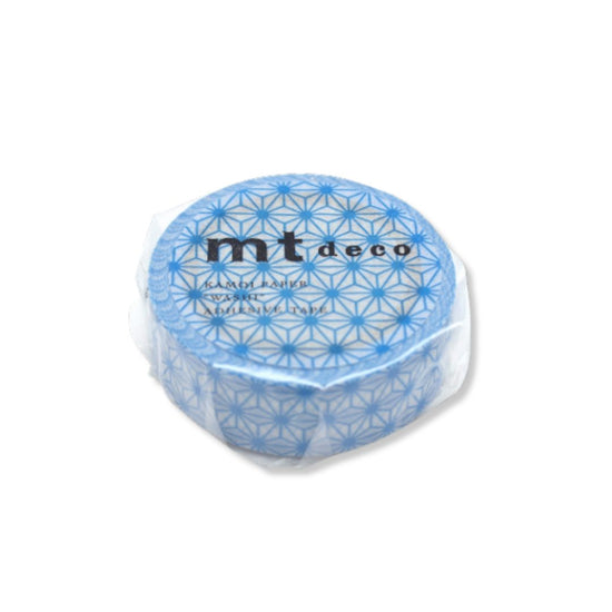 MT washi tape asanoha tsuyukusa 7M