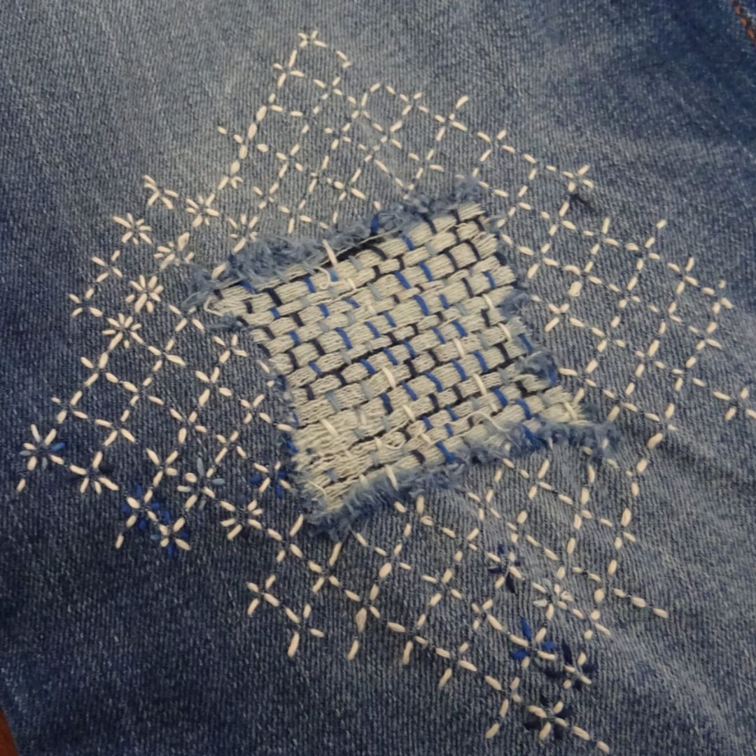 Sashiko Garen - Wit | 80 meter | 100% katoen