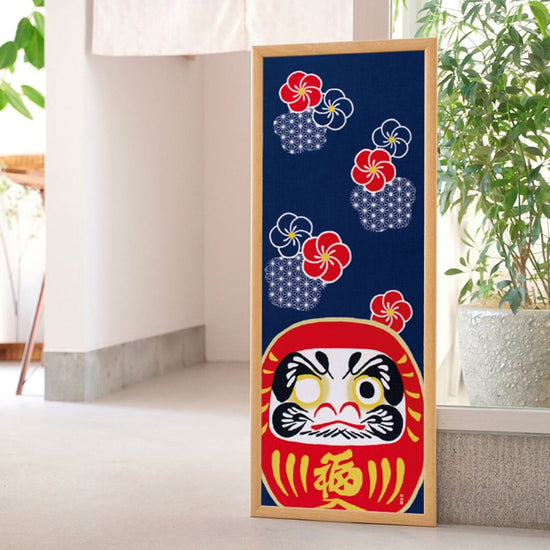 Tenugui Japanse katoenen doek Daruma