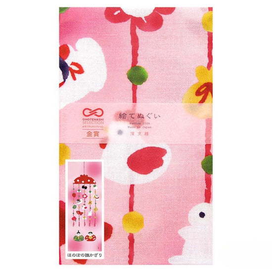Tenugui Japanse katoenen doek Hina Kazari