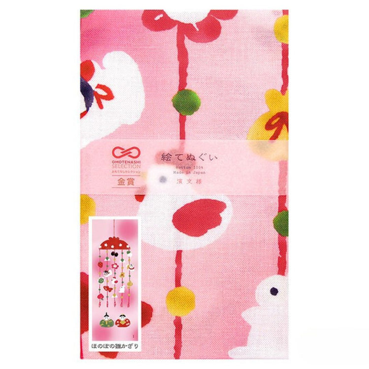 Tenugui Japanse katoenen doek Hina Kazari
