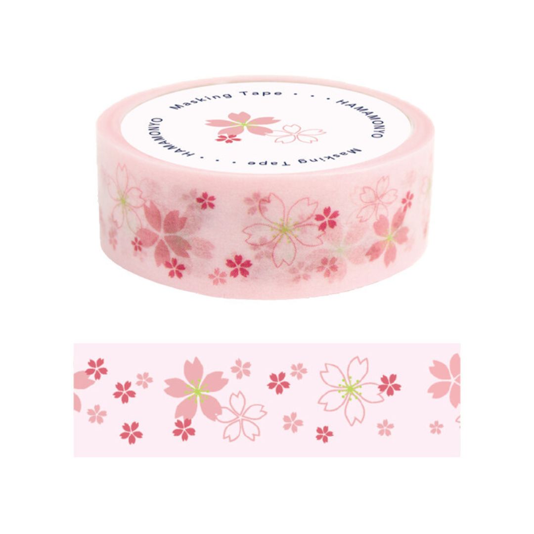 Washi Tape Hamamonyo Sakura 5M