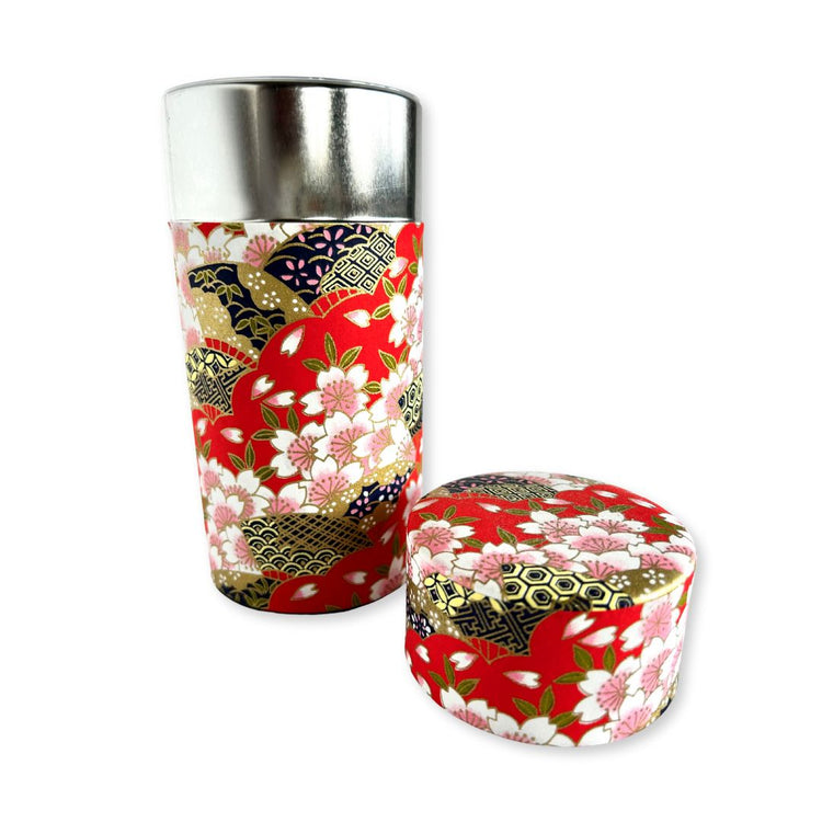 Decoratief Japans theeblik voor losse thee