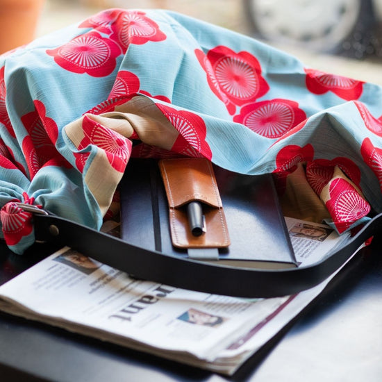 furoshiki riem by gitte zwart