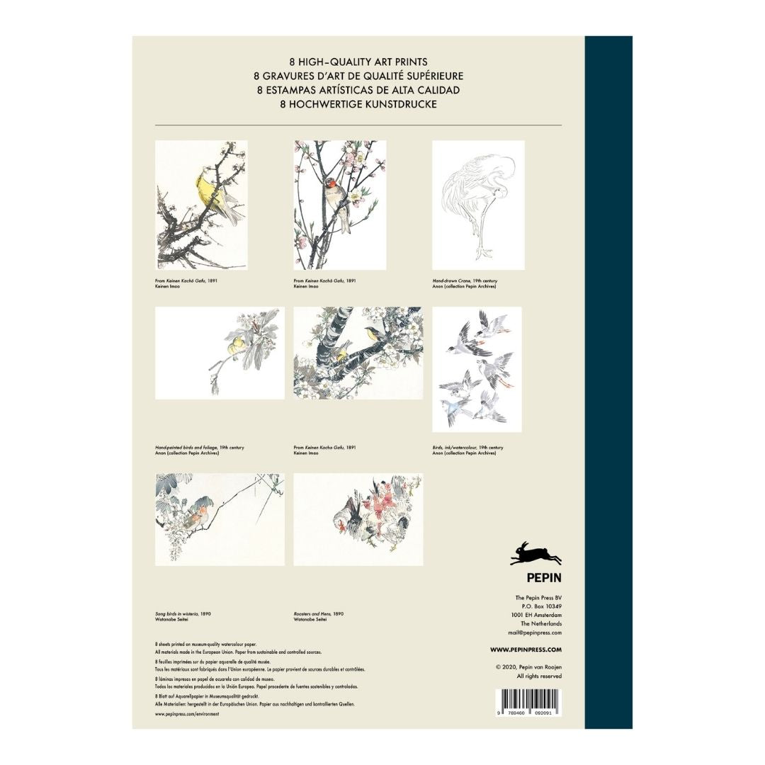 Portfolio prints Japanse vogels