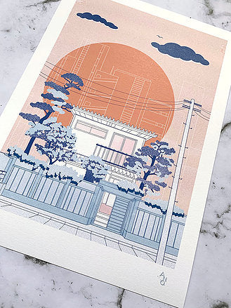 Ano A3 Print Machiya