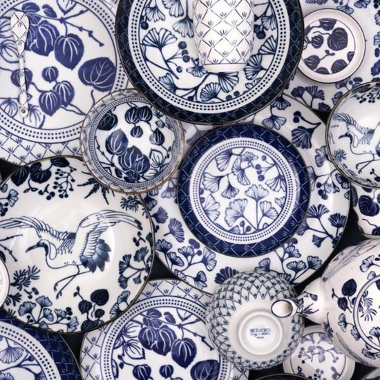 Tokyo Design Studio Flora Japonica Ginko bord - 16,2cm