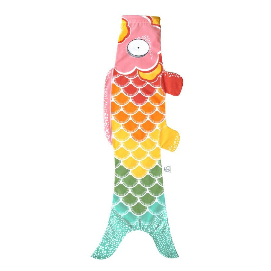 Koinobori karpervlag Rainbow 70cm