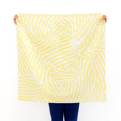 Furoshiki stripe geel by Link Collective