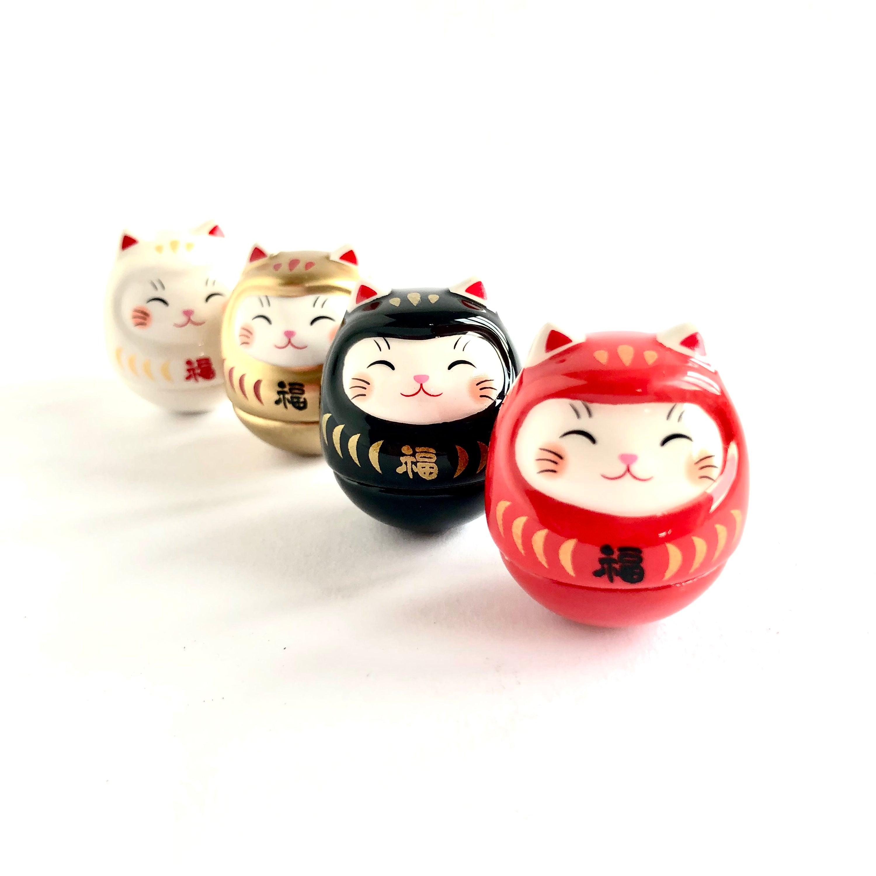 Maneki Neko Daruma gelukspoppetje