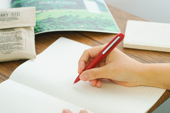 Penco bullet ballpoint red