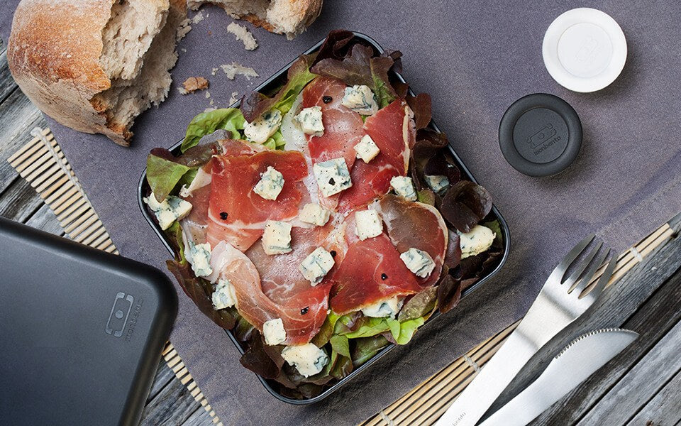 Monbento Square bentobox zwart