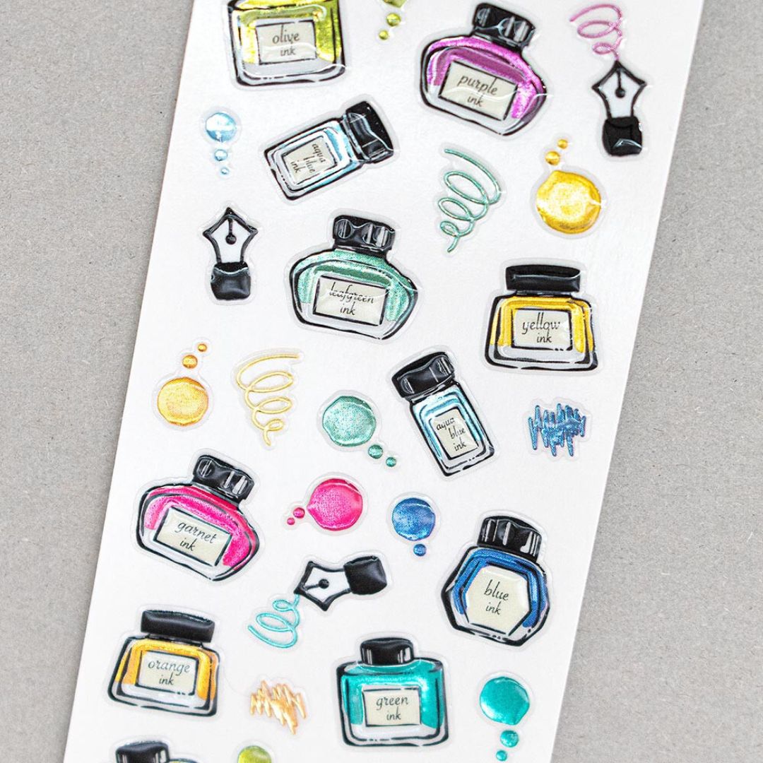 Japanse stickers Vulpen