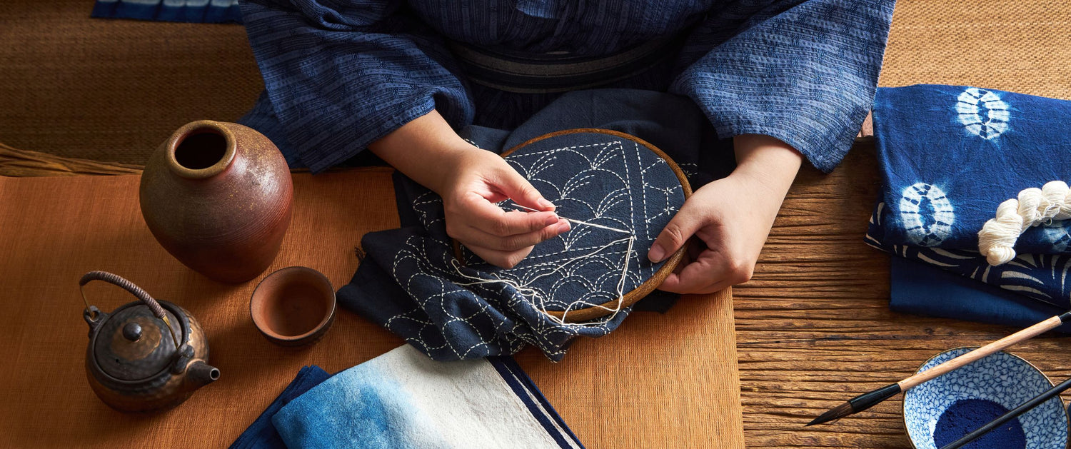 sashiko kit kopen bij Roppingi
