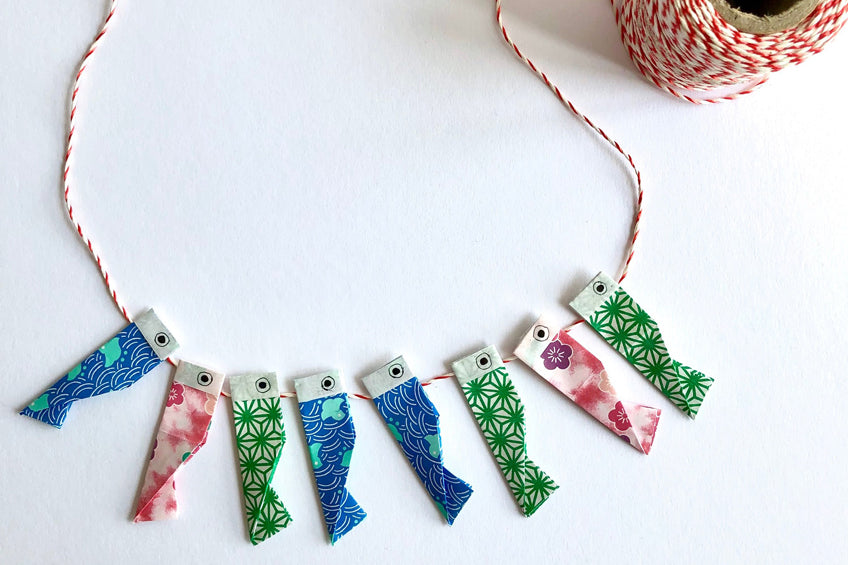 DIY: maak je eigen Koinobori origami!