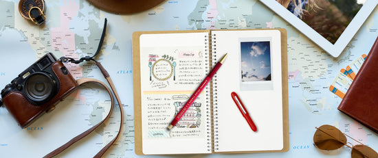 Bewaar je zomer herinneringen in een travel  journal