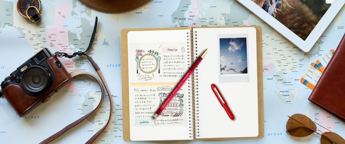 Bewaar je zomer herinneringen in een travel  journal
