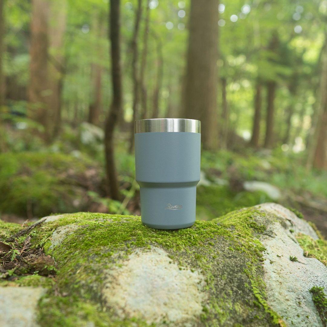 Rivers Wallmug Tumbler 300ml - Ash Blue
