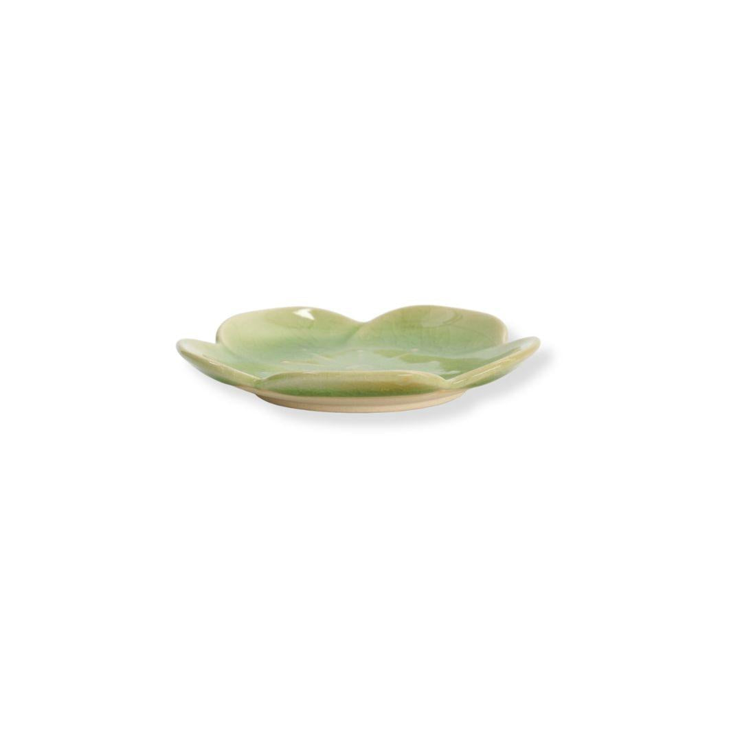 Japans bordje Mamezara Ume Flower Green