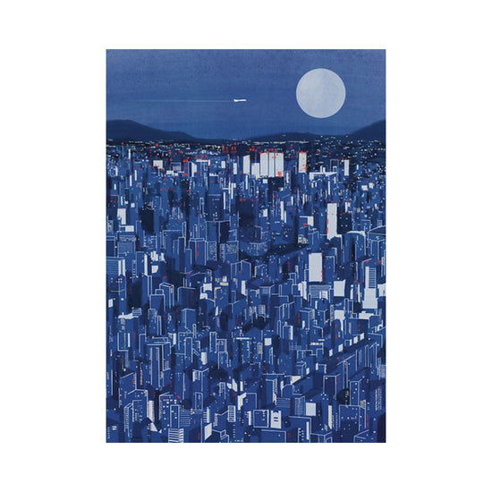 Japanse print geinspireerd op Tokyo