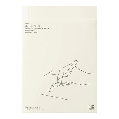MD Notebook Diary 2027 A5