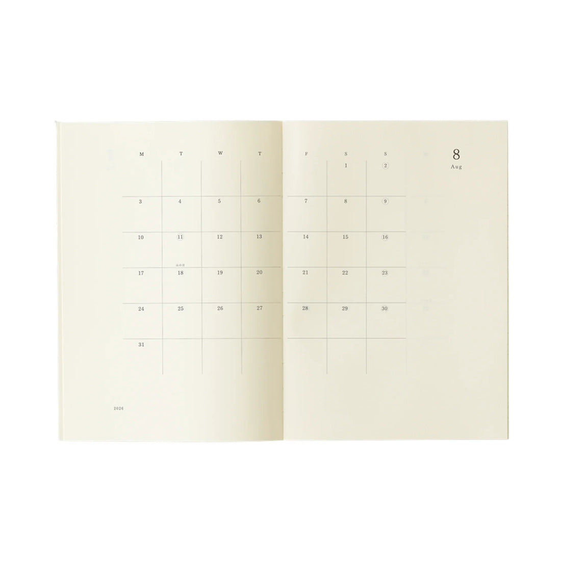 MD Notebook Diary 2027 A5