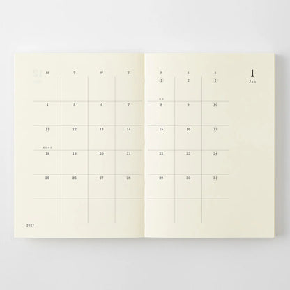 MD Notebook Diary 2027 A6