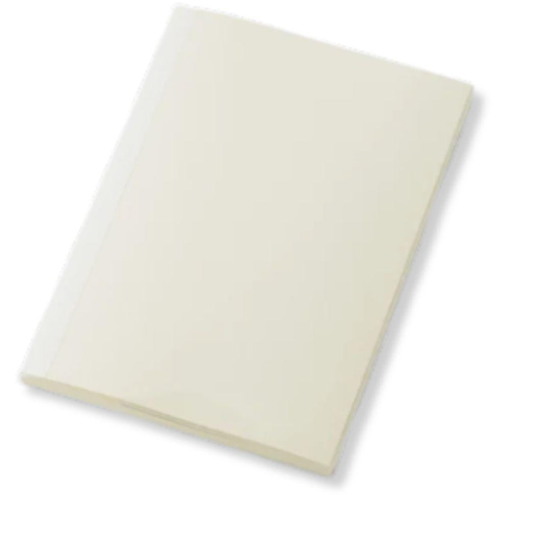 Transparante A5-cover om een MD Notebook van Midori