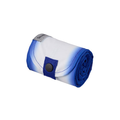Shupatto Foldable Bag Highlight Blue – opvouwbare tas M (15L) van polyester