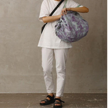 Shupatto Foldable Waterafstotend  Evening Mist– opvouwbare tas koeltas  (27L) van polyester