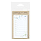 Midori Sticky Notes To-Do Dog White