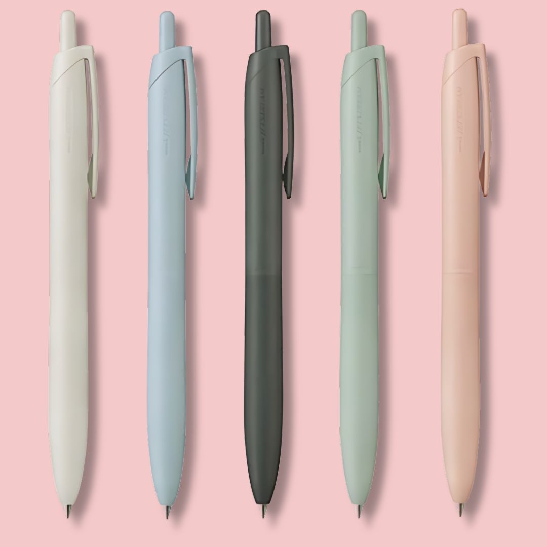 Uni Jetstream Ballpoint Pen - Lite Touch Ink - 0.5mm - Shell White