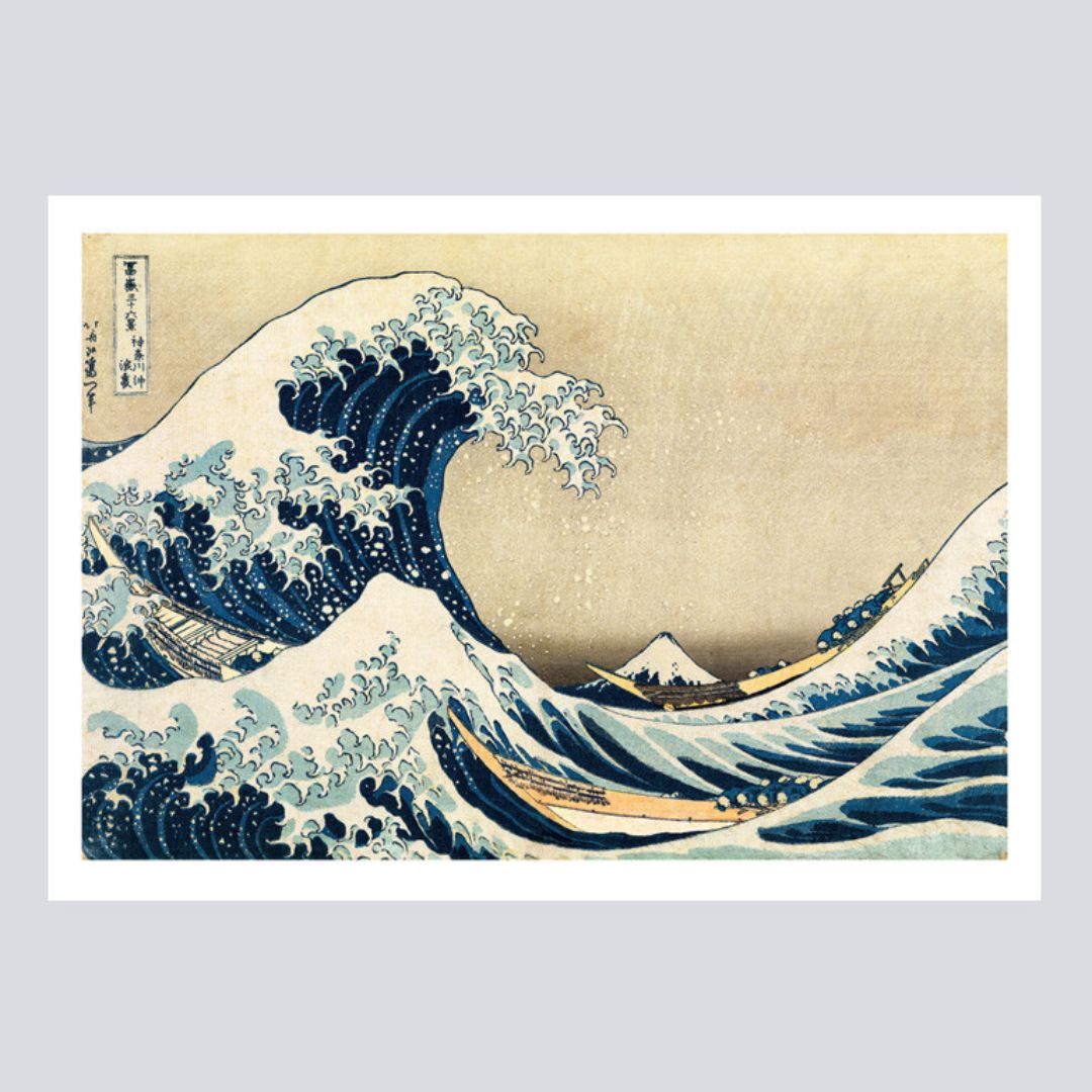Mount Fuji Japan – ukiyo-e kunstkaartenboek van Hokusai