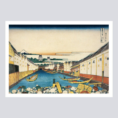 Japanse kunst cadeau – postcard book Hokusai 36 Views of Mount Fuji