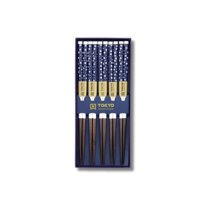 Japanse eetstokjes set Ume Wit