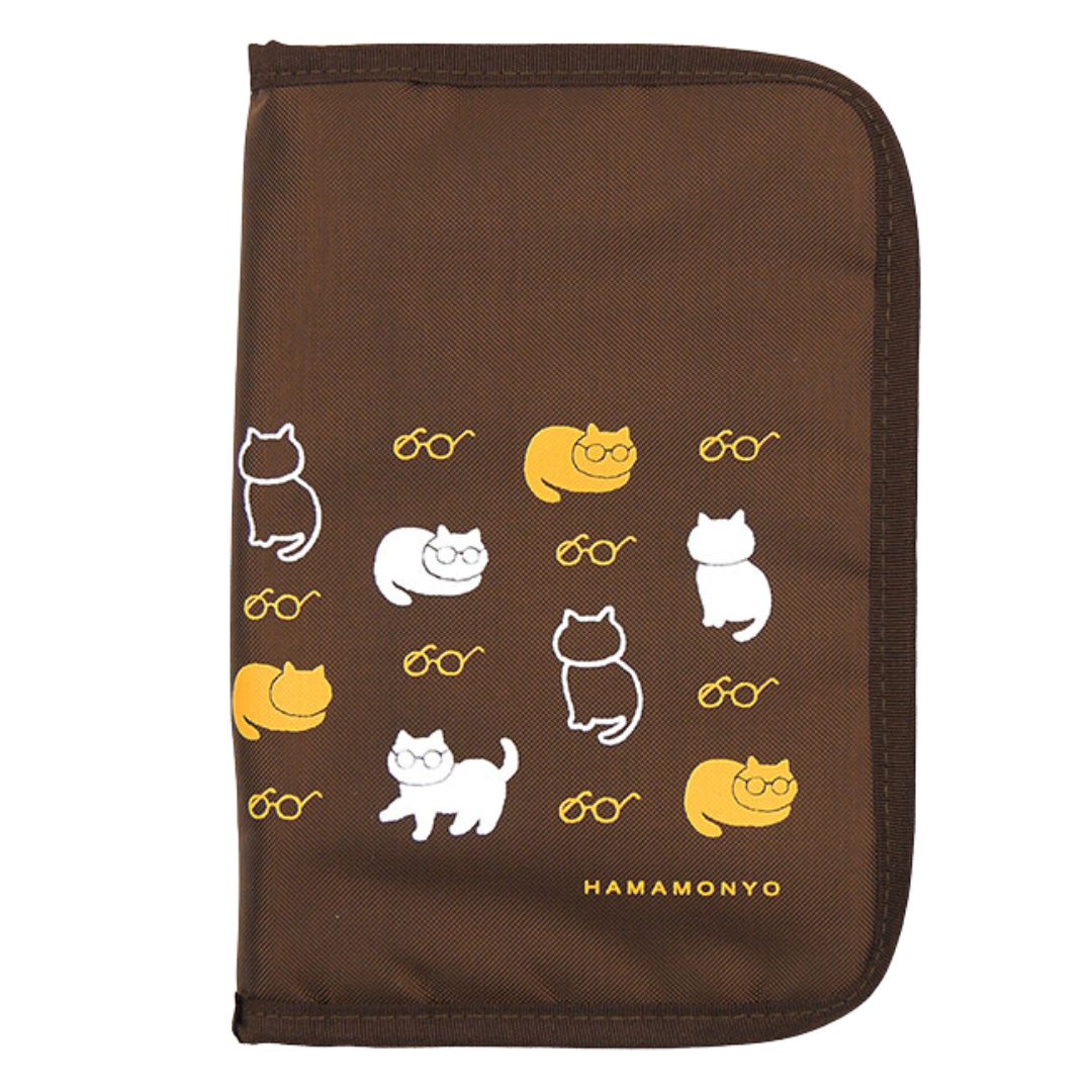 Duurzame etui met meerdere vakken en stevige rits