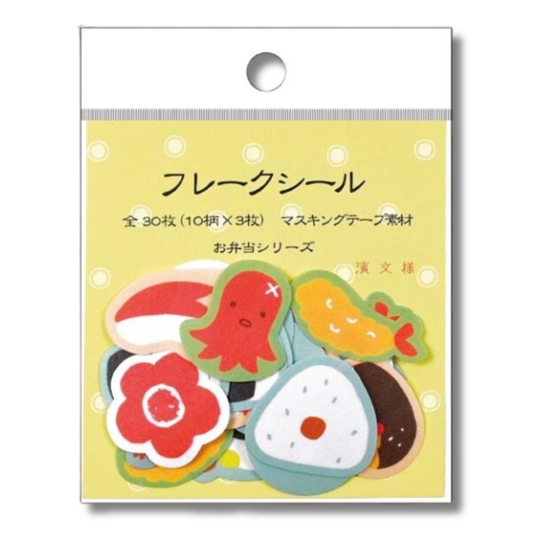 Japanse Flake Stickers O-bento 30 Stuks