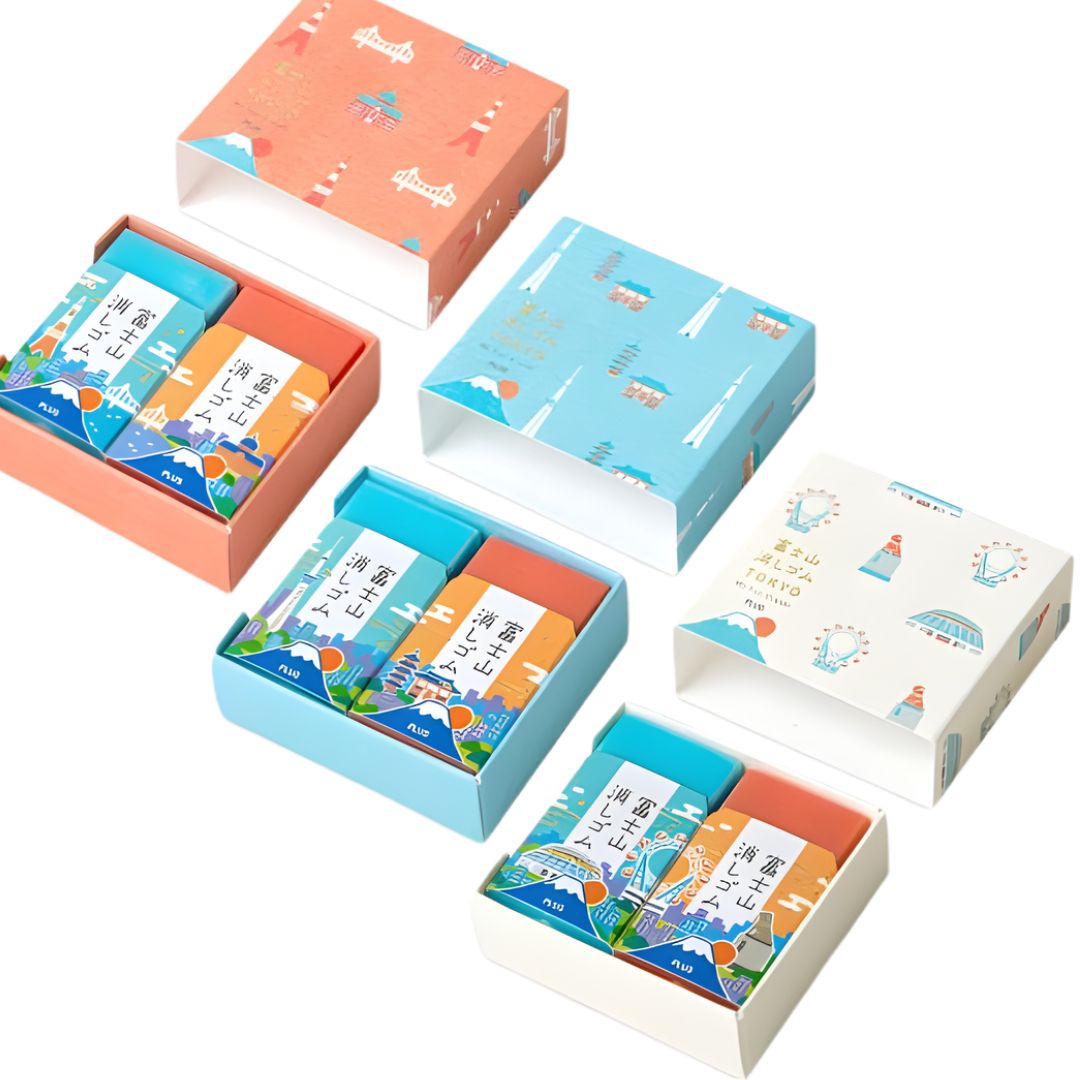 Japanse Mt Fuji gummen in limited edition verpakking.