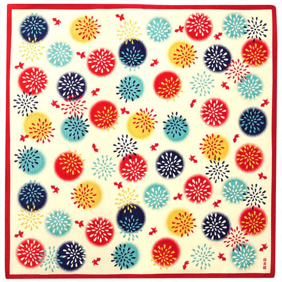 Furoshiki Japanse knoopdoek Hanabi 50cm