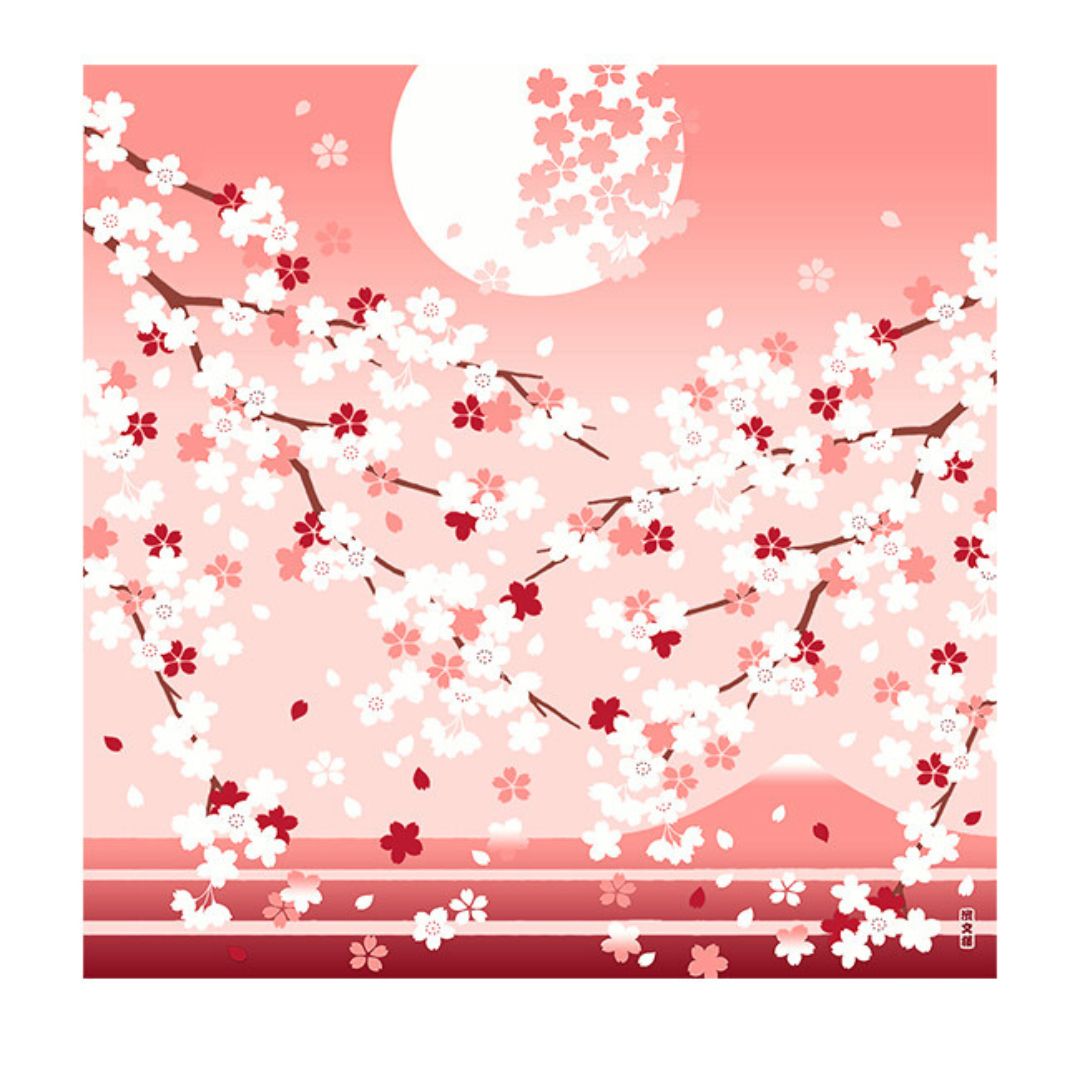 Furoshiki Japanse knoopdoek Sakura  50cm